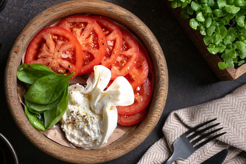 mozarella i frantoio