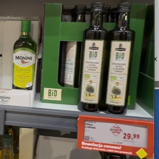 oliwa bio z Lidla